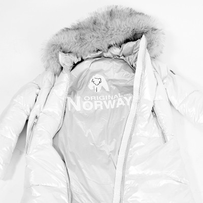 Abrigo de Pluma ISA Women – Original Free Norway – Blanco