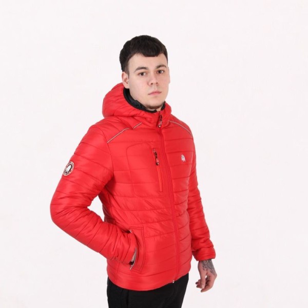 Cazadora BABLY roja men con aislamiento termico