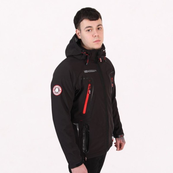 Softshell negro NEUPRINO men impermeable