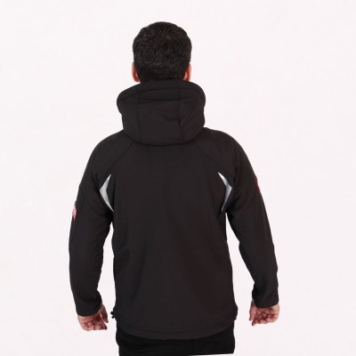Softshell negro NUPRINO man impermeable | Original Free Norway