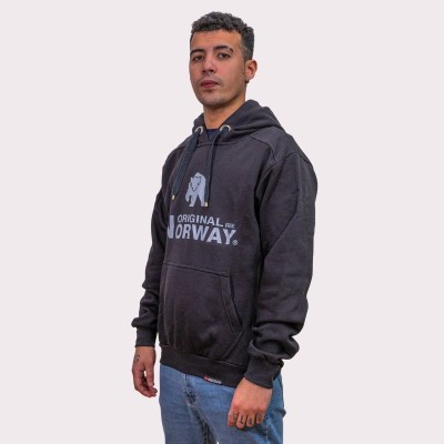 Sudadera Beer Original Free Norway Navy con capucha | Diseño nórdico
