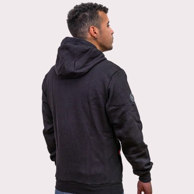 Sudadera Classic Hood Original Free Norway – Modelo negro con cremalle