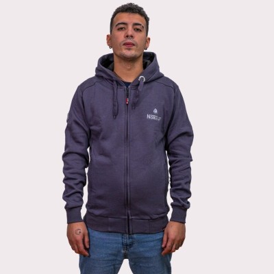 Sudadera Classic Hood Original Free Norway – Modelo gris cremallera