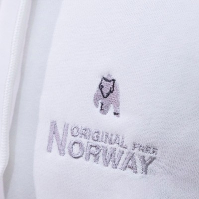 Sudadera Classic Hood Original Free Norway – Modelo blanco cremallera