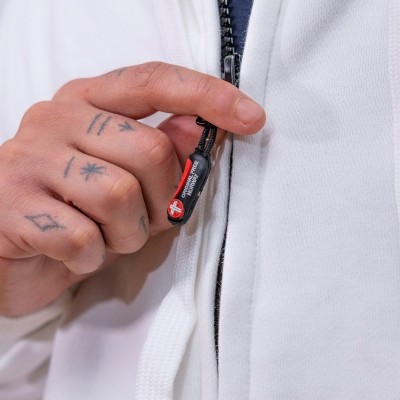 Sudadera Classic Hood Original Free Norway – Modelo blanco cremallera