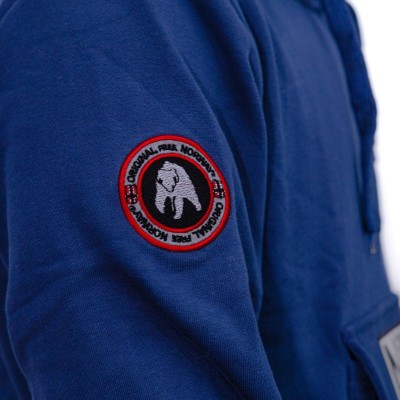 Sudadera Kangaroo Original Free Norway – Modelo navy con capucha