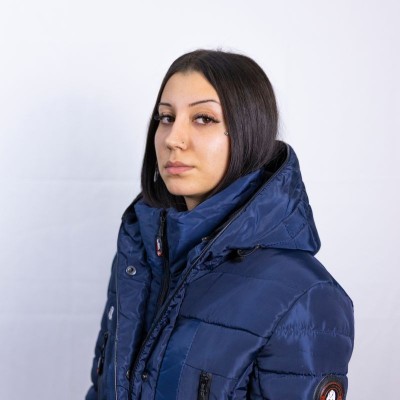 Abrigo Díaz Women Original Free Norway Navy con Capucha