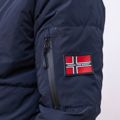 Abrigo Plumy Memory Lis Men - Original Free Norway – Navy
