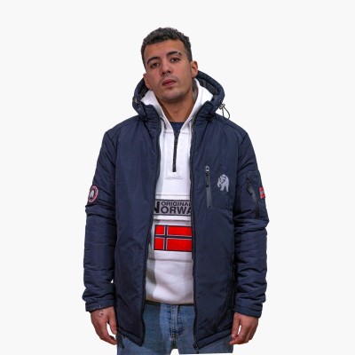 Abrigo Plumy Memory Lis Men - Original Free Norway – Navy