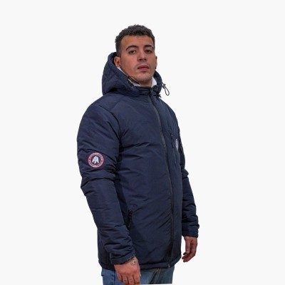Abrigo Plumy Memory Lis Men - Original Free Norway – Navy