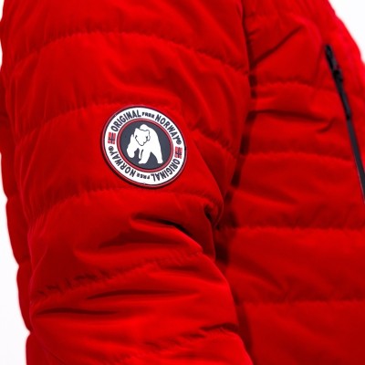 Abrigo Plumy Memory Ray Men Original Free Norway – Rojo