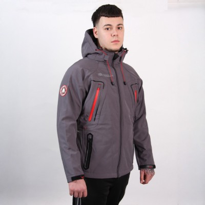Softshell gris NUPRINO men impermeable | Original Free Norway