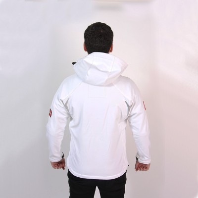 Softshell blanco NUPRINO man impermeable | Original Free Norway